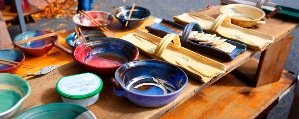 Freeport Fall Festival Pottery. Photo Courtesy of Visit Freeport