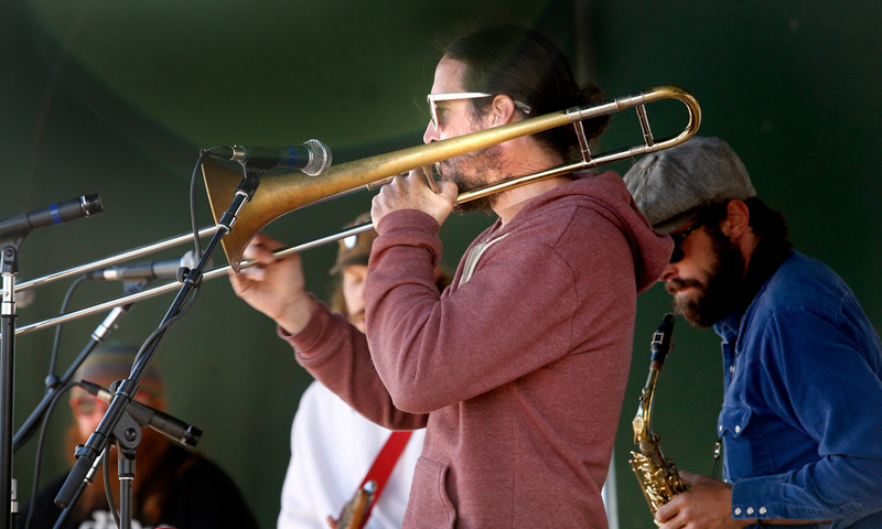 Freeport Fall Festival - Raging Brass Reggae. Photo Courtesy of Visit Freeport