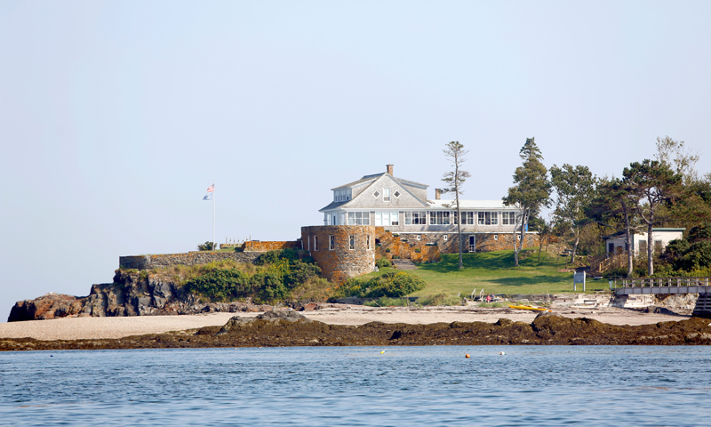 Eagle Island, Home of Admiral Peary. Photo Courtesy of Visit Freeport