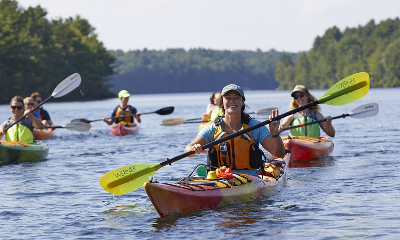 Kayaking, L.L.Bean Outdoor Discovery Programs. Photo Provided by Visit Freeport