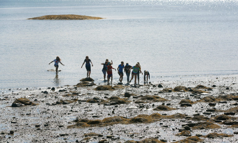 Seaside Adventure at Wolfe's Neck Woods State Park. Photo Provided by Visit Freeport