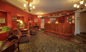 Inn at St. John Lobby. Photo Provided by Inn at St. John