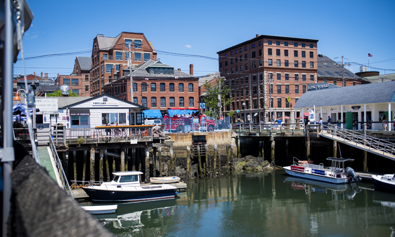 Working Waterfront with View of Wave Bridge - Photo Credit Capshore Photography