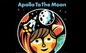 Apollo to the Moon. Poster Illustration by Scott Whitehouse with Poster Design and Direction by Scott Nash