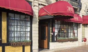 Outside canopy at Inn at St. John- Photo Provided by Inn at St. John