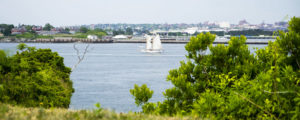 Sailboat on Casco Bay. Photo Credit: Capshore Photography