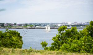 Sailboat on Casco Bay. Photo Credit: Capshore Photography