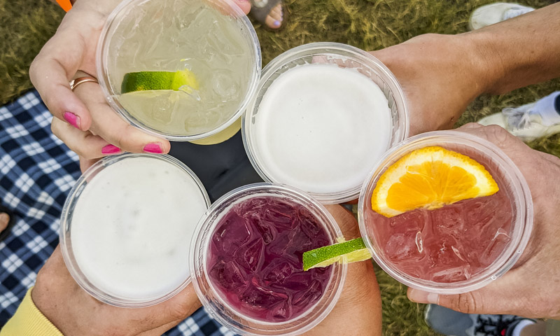 Drinks at Thompson's Point. Photo Credit: Capshore Photography