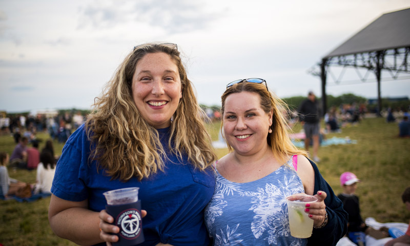 Drinks at Thompson's Point. Photo Credit: Capshore Photography