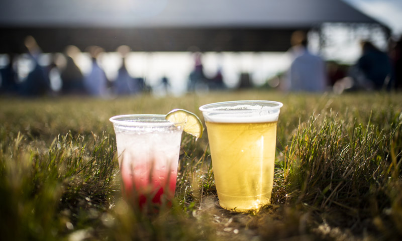 Drinks at Thompson's Point. Photo Credit: Capshore Photography