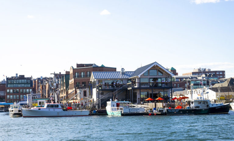 View of Old Port from Water. Photo Credit: Capshore Photography View of Old Port from Water. Photo Credit: Capshore Photography