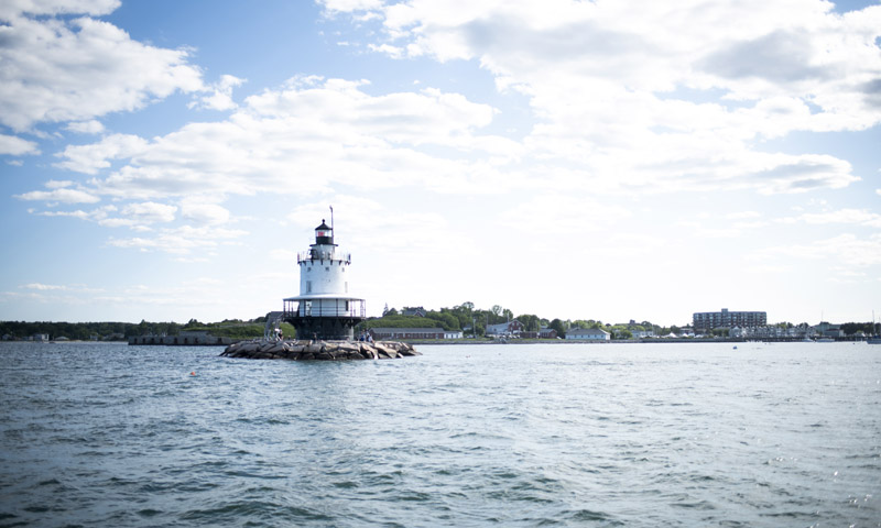 Bug Light from Water. Photo Credit: Capshore Photography