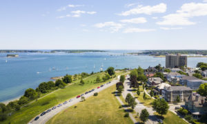 View of Casco Bay. Photo Credit: Capshore Photography