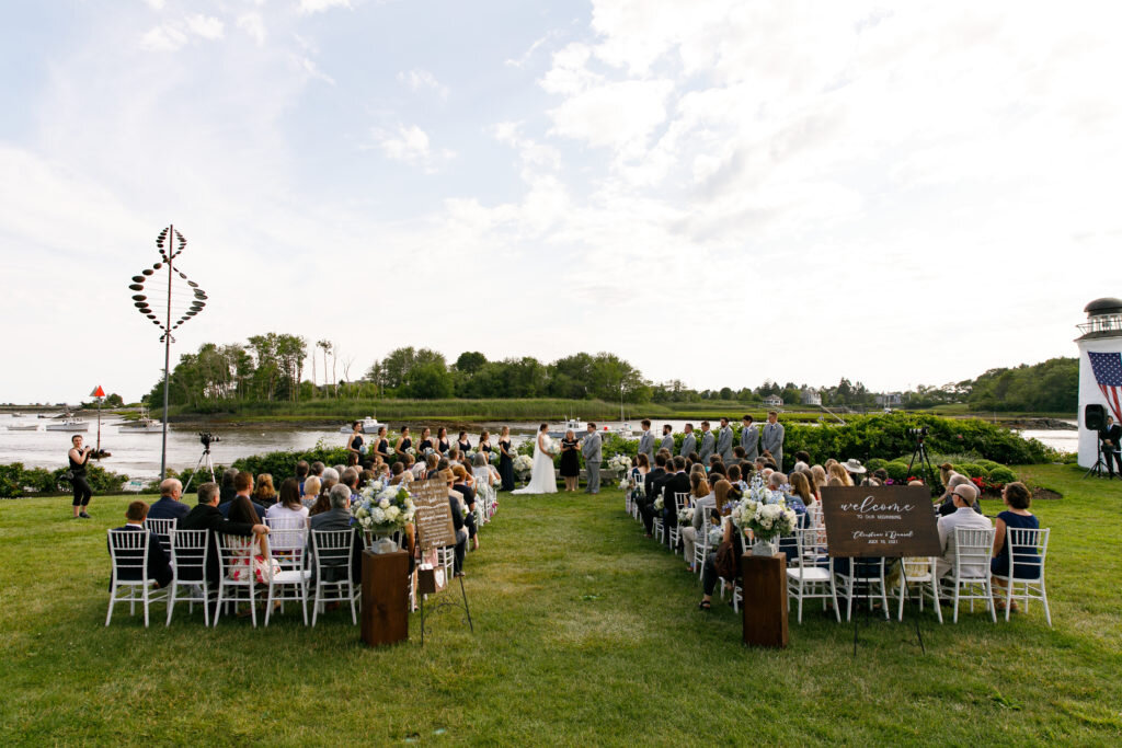 Wedding Reception at Nonatum. Photo Provided by Christine Zambernardi / Photo Credit: Nadra Photography