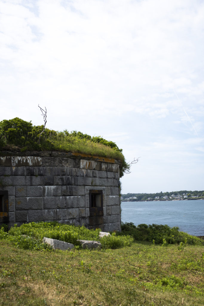 Fort Gorges on Casco Bay, Photo Credit: Capshore Photography