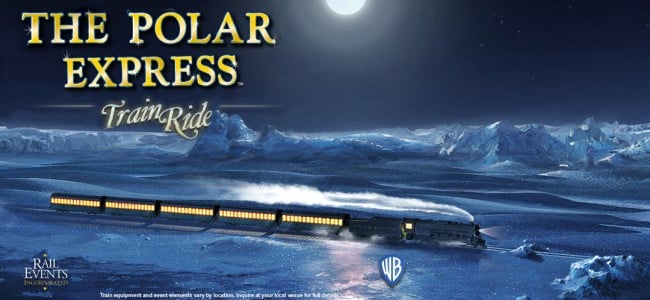 Polar Express. Photo Provided by Maine Narrow Gauge Railroad Co. & Museum