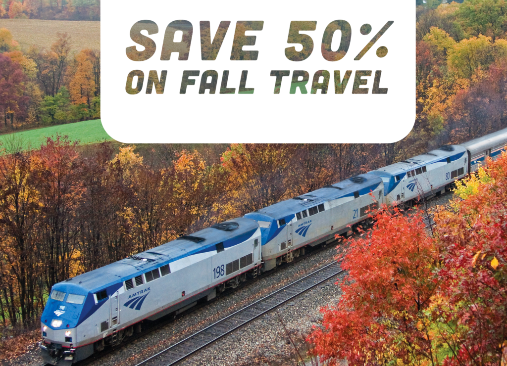 Amtrak Downeaster Flash Sale. Photo Provided by Amtrak Downeaster