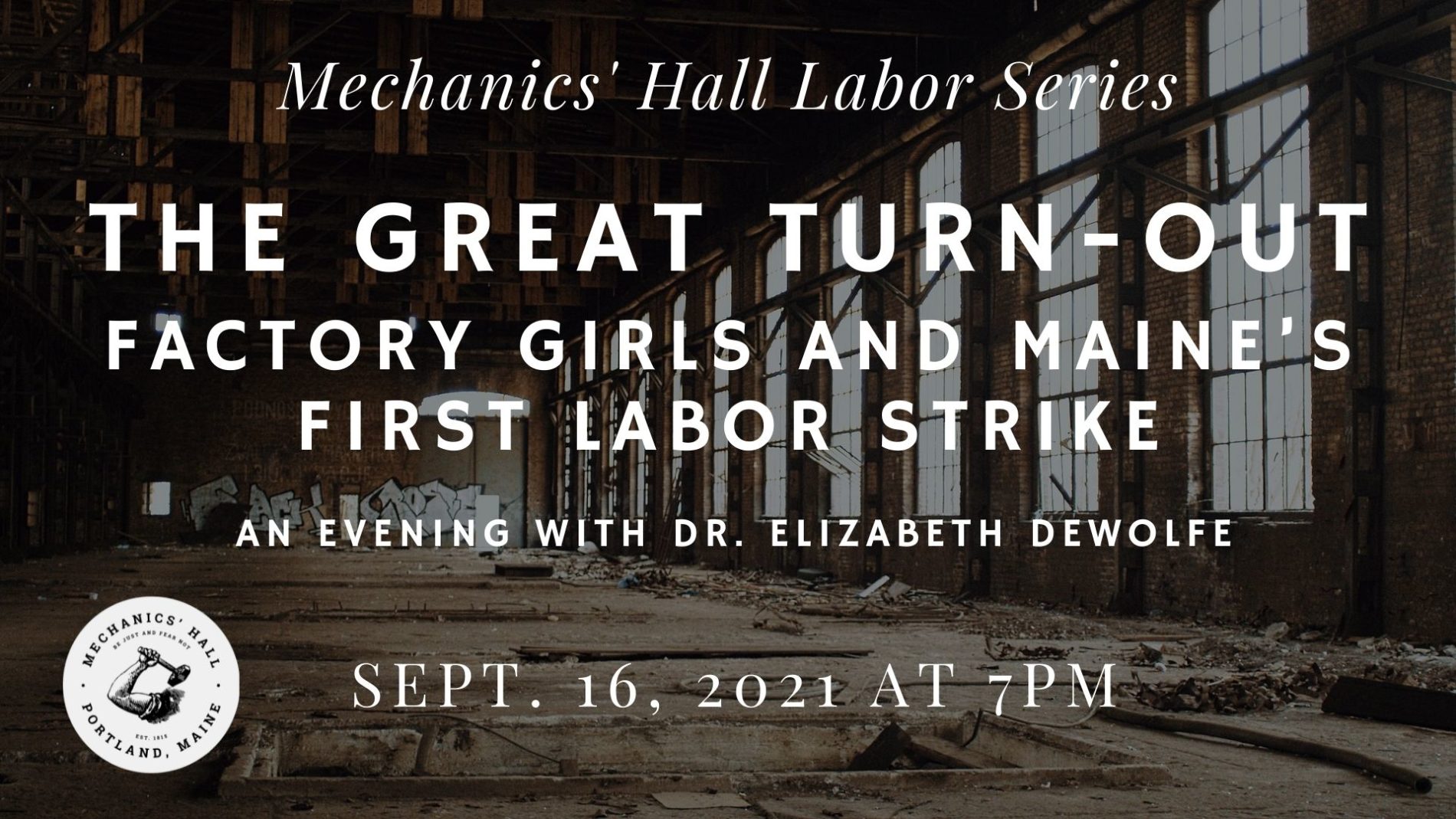 Mechanics’ Hall Labor Series. Photo Provided by Mechanics’ Hall Visit