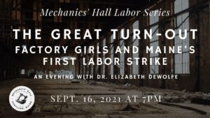 Mechanics' Hall Labor Series. Photo Provided by Mechanics' Hall
