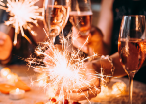 New Years Eve Dinner. Photo Provided by The Brunswick Hotel