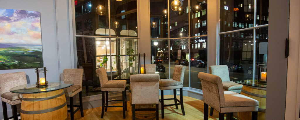 Cellardoor Lounge Area, Photo Credit: Serena Folding Cellardoor Lounge Area, Photo Credit: Serena Folding
