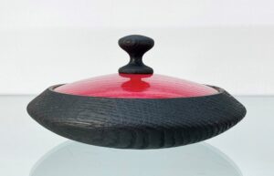 Bill Housley Lidded Bowl. Photo Provided by Maine Craft Portland