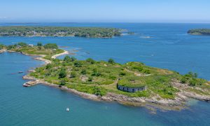 House Island Drone Photo Credits: PGM Photography