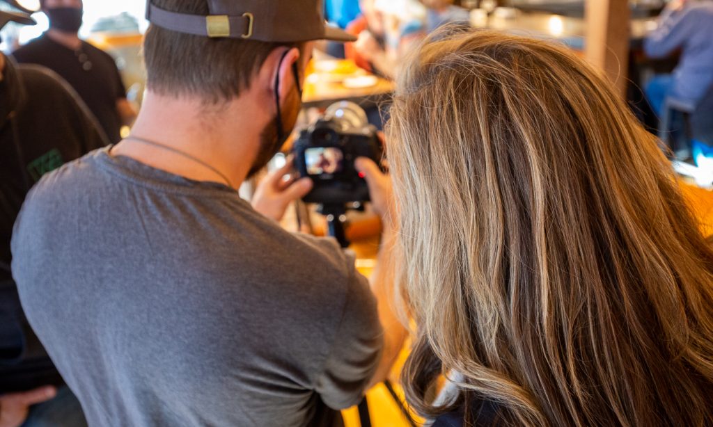 Knack Factory Shoot at Nonesuch River Brewing. Photo Credit: Serena Folding