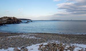 Snowy Beach Portland Head Light Photo Credits: Serena Folding