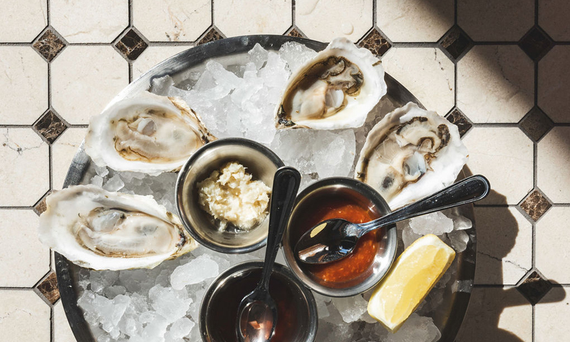 Oysters at Dry Dock. Photo Credit: Jenn Bravo