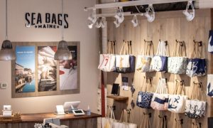 Interior of Sea Bags Flagship Store, Photo Credits: Sea Bags