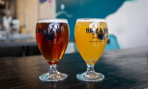 Rising Tide Brewery beer, Photo Credits: Serena Folding