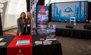 Carnaval Visit Portland Table, Photo Credits: Serena Folding