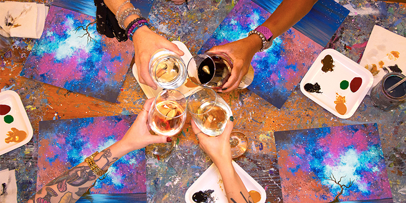Bachelorette Party, Photo Credits: Muse Paintbar