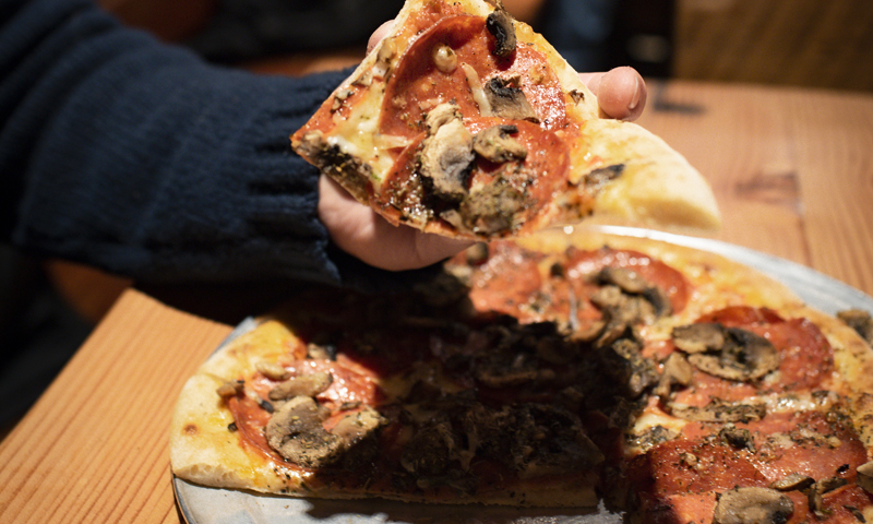 Flatbread Pizza, Photo Credit: Capshore Photography