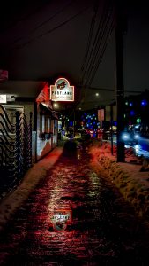 Portland Downtown at Night Photo Credits: Capshore Photography