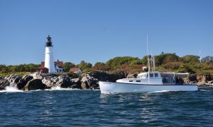 Monhegan Portland Head Light Portland Maine. Photo Credit: Casco Bay Custom Charters