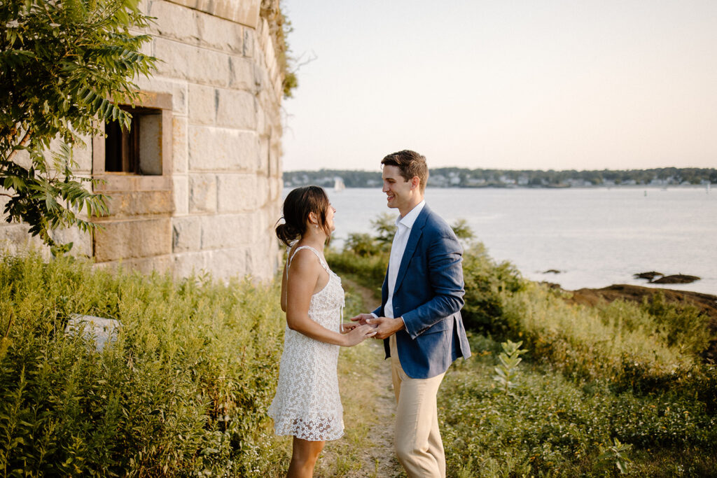 Couple at Fortland. Photo Credit: Michelle K. Martin Photo