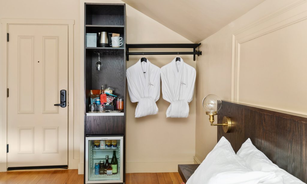 Mini Bar featuring Maine Made Drinks & Snacks, Photo Credits: Heidi Kirn Photography