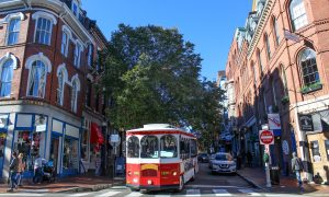 Trolley on Exchange, Photo Credits: Joe Faragalli