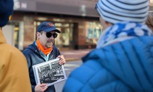 Maine College of Art Portland Congress Street Women's History Walking Tour, Photo Credits: Dela Murphy