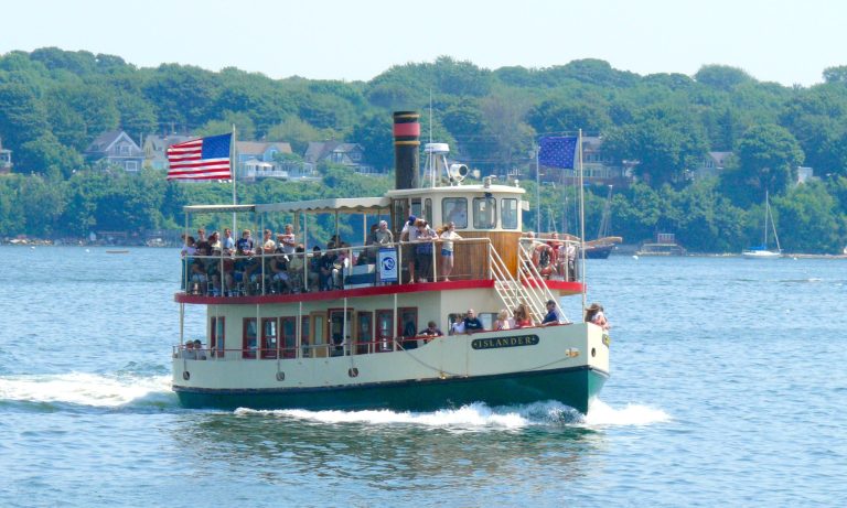 Islander off Peaks Island, Photo Credits: J. McCabe