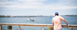 View of Casco Bay from Deck. Photo Credit: Capshore Photography