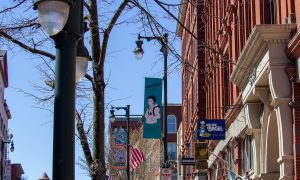 Creative Portland Art Banners downtown, Photo Credits: Serena Folding