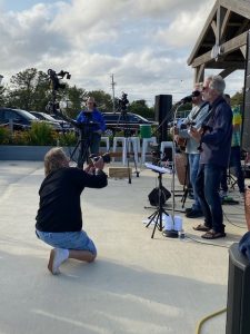 DCB Video Filming at Royal Anchor Tiki Bar 2021, Photo Courtesy of Don Campbell Band
