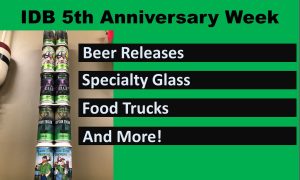 Island Dog Brewing is Turning 5: Graphic created by Island Dog Brewing