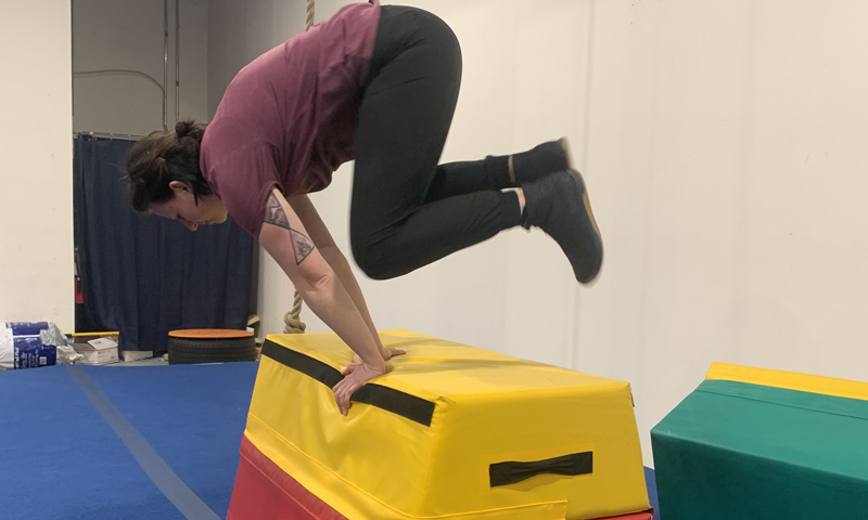 Parkour Class. Photo Courtesy of The Movement Lab Collective LLC Parkour Class. Photo Courtesy of The Movement Lab Collective LLC