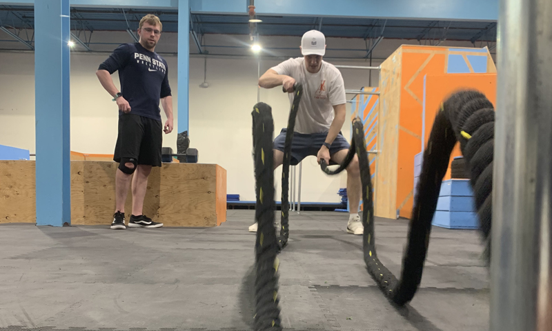 Rope Training. Photo Courtesy of The Movement Lab Collective