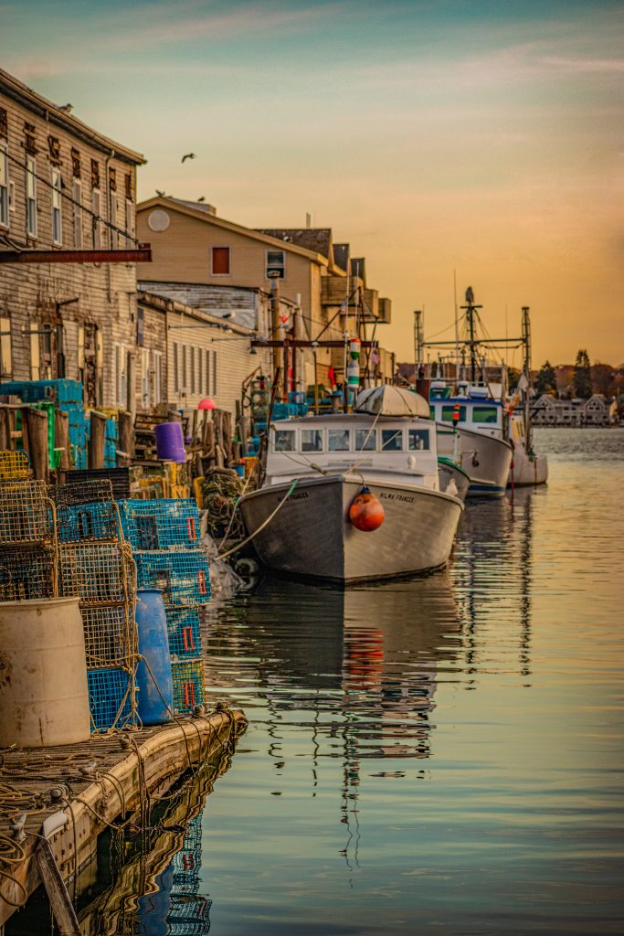 Sunset on Portland Waterfront, Photo Credits: Amy Stendel