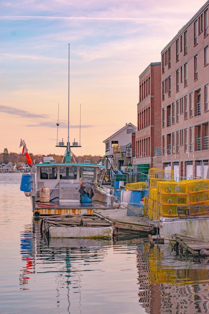 Sunset on Portland Waterfront, Photo Credits: Amy Stendel